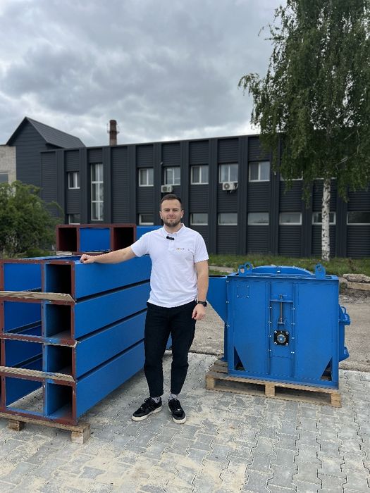 Норія зернова ковшова Agrohelix для зерна ,кормів і мінералів