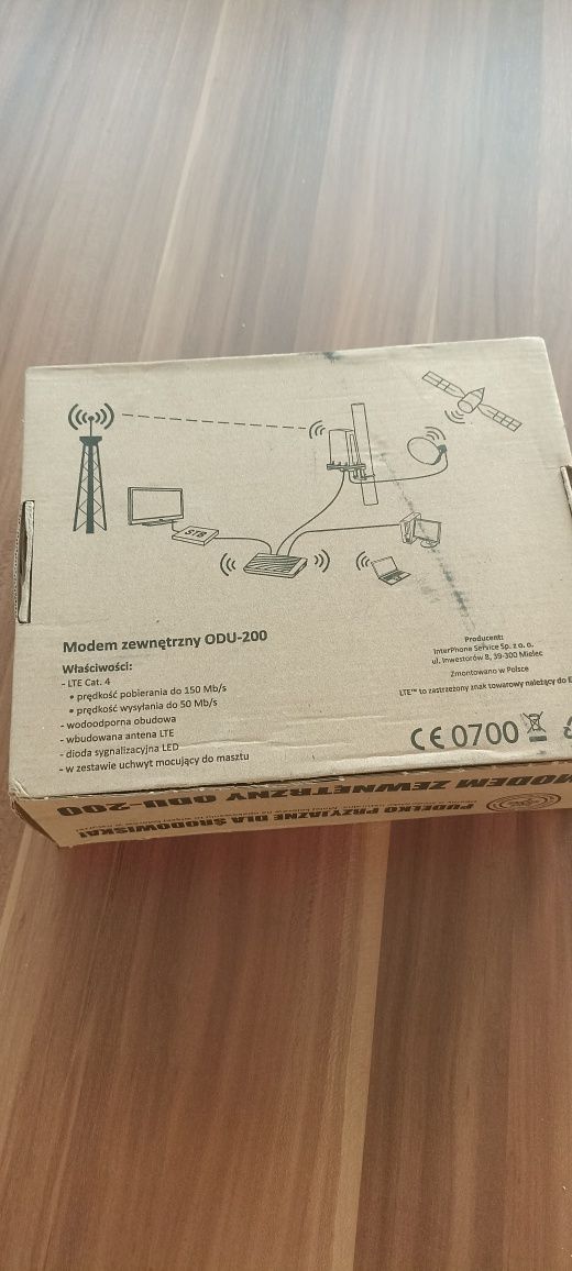 Modem zewnętrzny ODU-200 bez simlock-a nowy