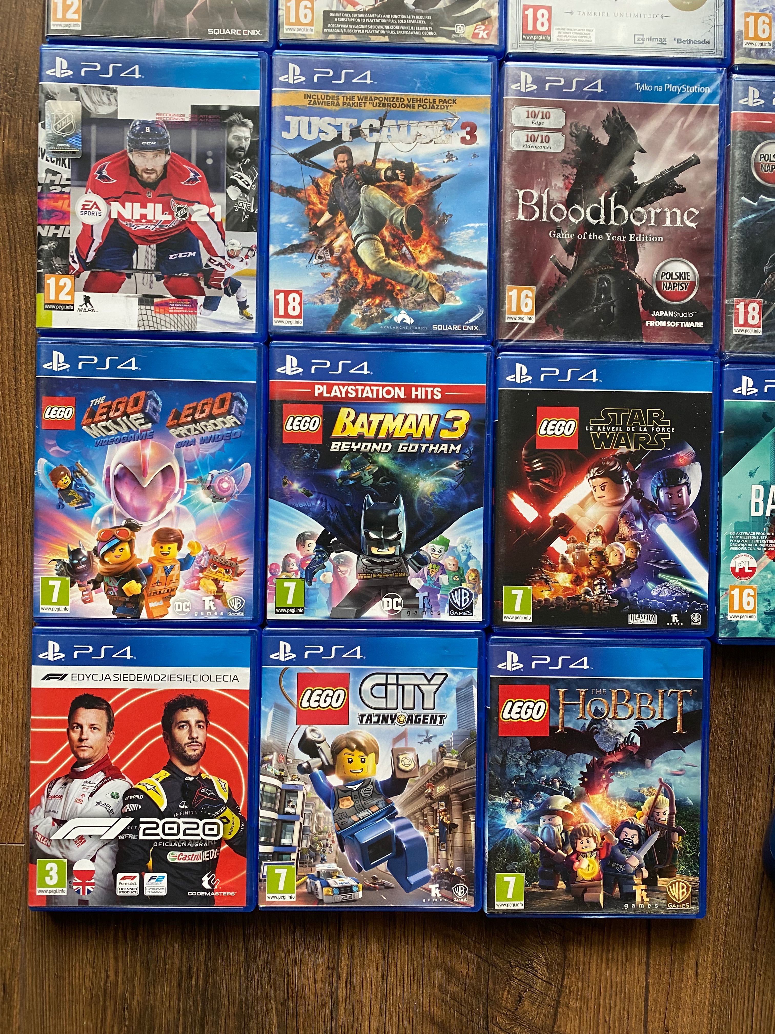 Gry PS4 Lego/Star Wars/DragonBall i inne