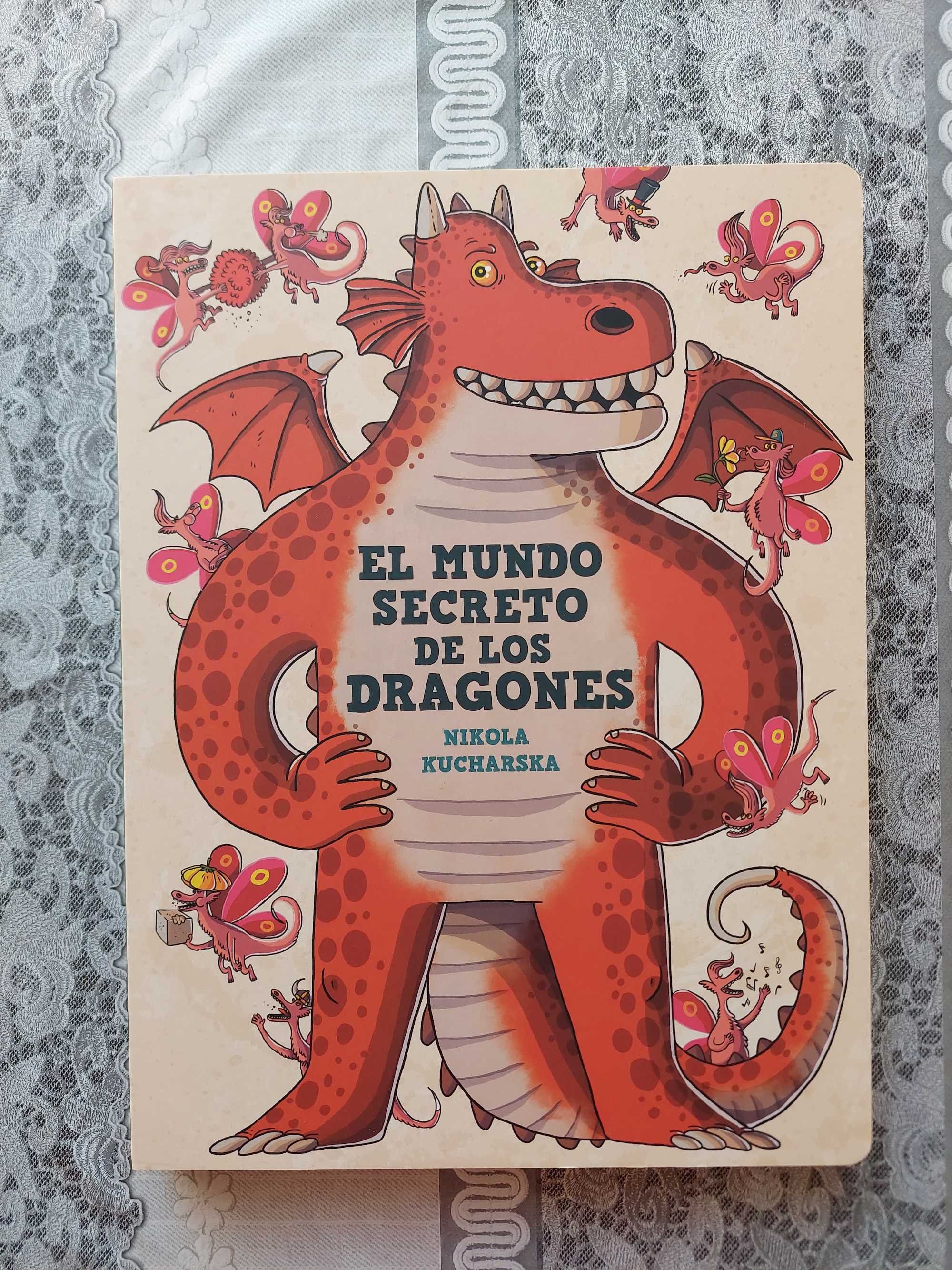 EL MUNDO SECRETO DE LOS DRAGONES - książka dla dzieci.