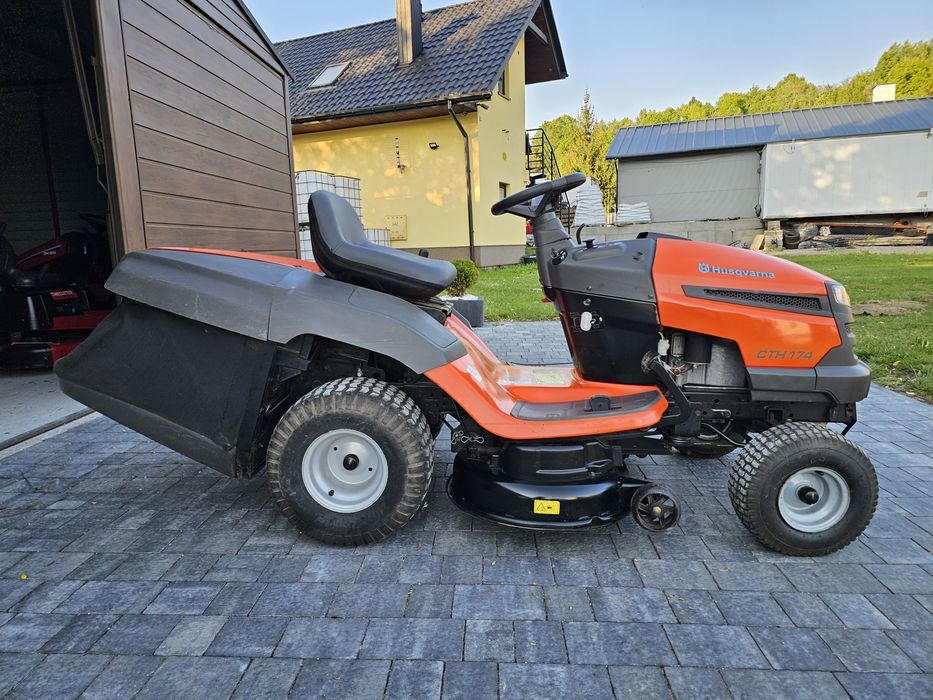 Traktorek kosiarka husqvarna 17KM pompa, hydro, gwarancja!!