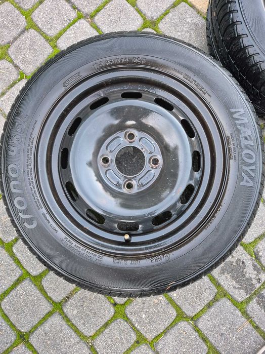 Opony zimowe i letnie z felgami (komplet) 175/65/R14