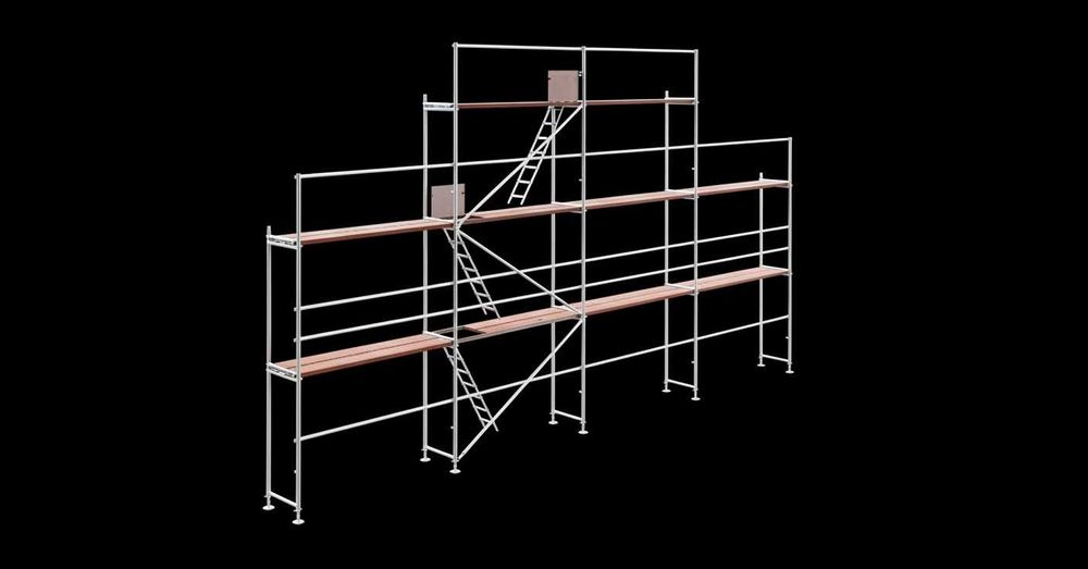 Rusztowanie 12*8.5m na ściany szczytowe