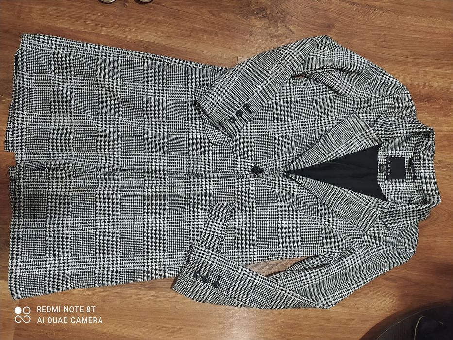 Кардиган в клетку