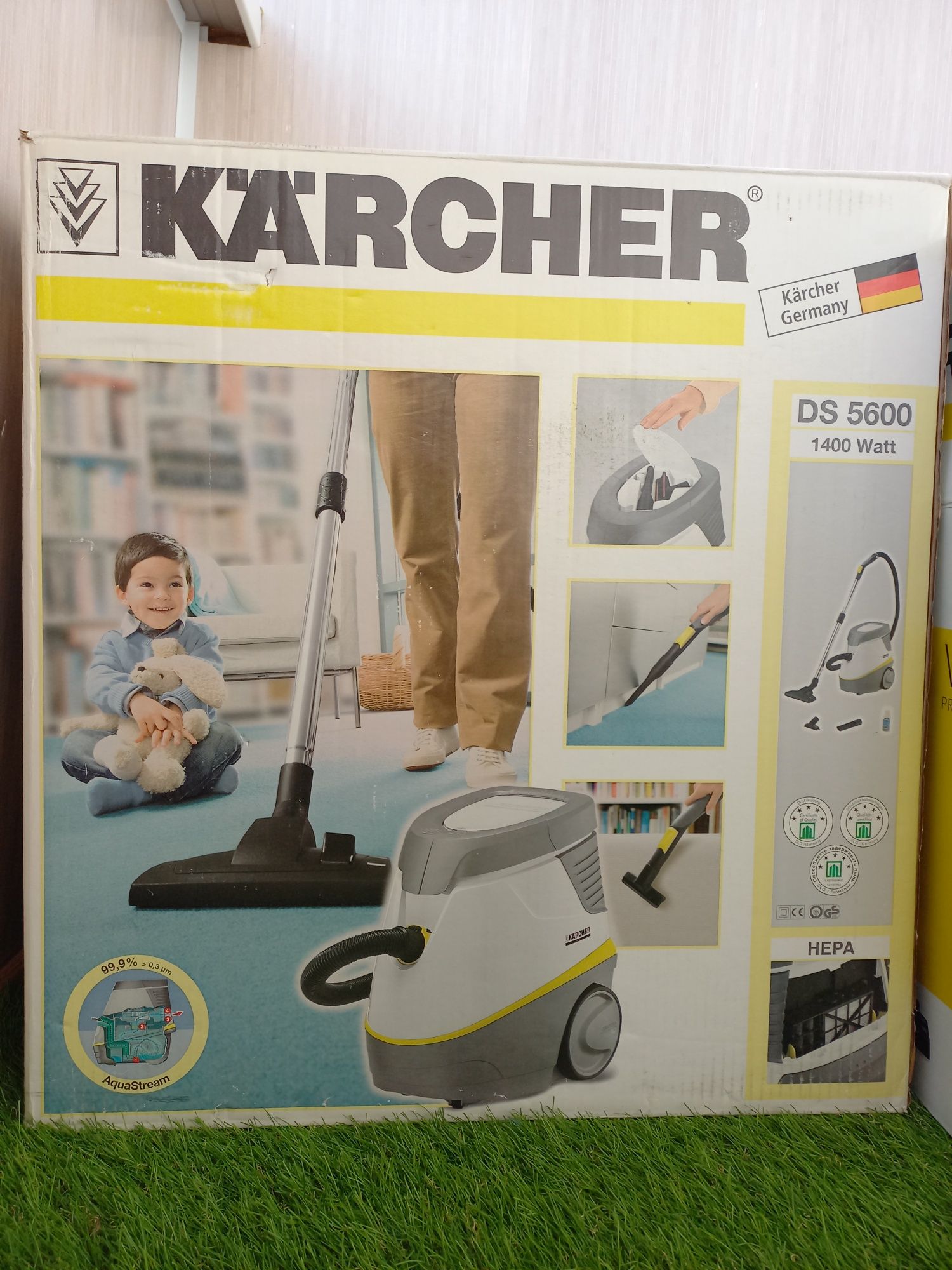 Пилосос для алергіків з аквафільтром Karcher