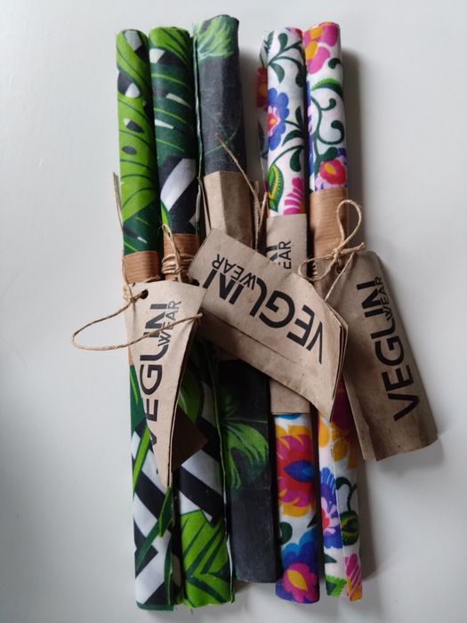 Wegańskie woskowijki nowe duże 5szt.