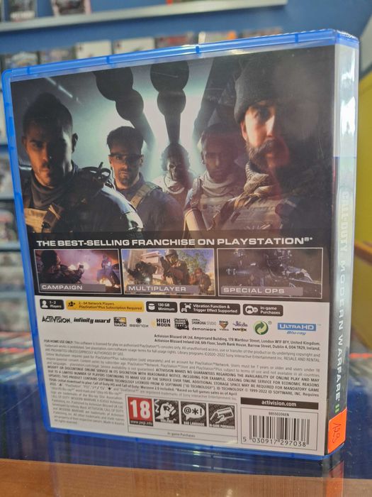 Call Of Duty Modern Warfare II PS5, BDB, Sklep Centrum Grania