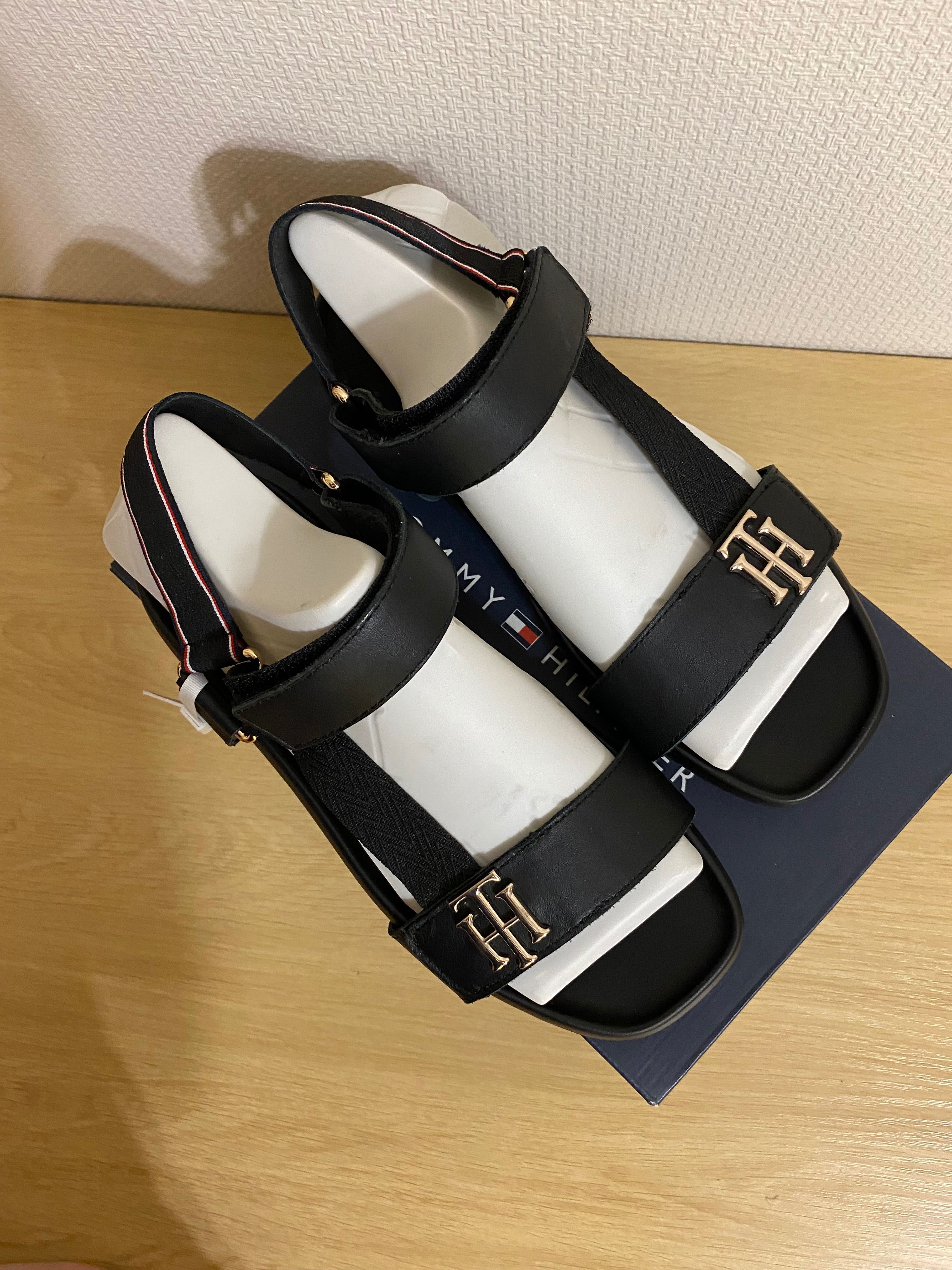 38EU/7.5US Tommy Hilfiger | Босоножки | Кожаные | Оригинал