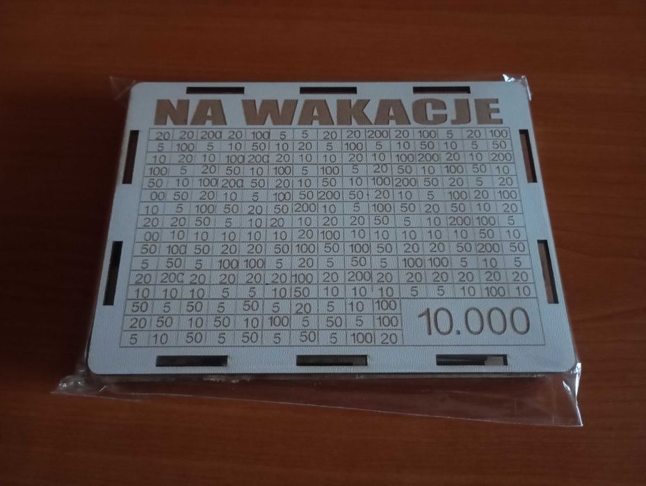 Skarbonka wykreślanka