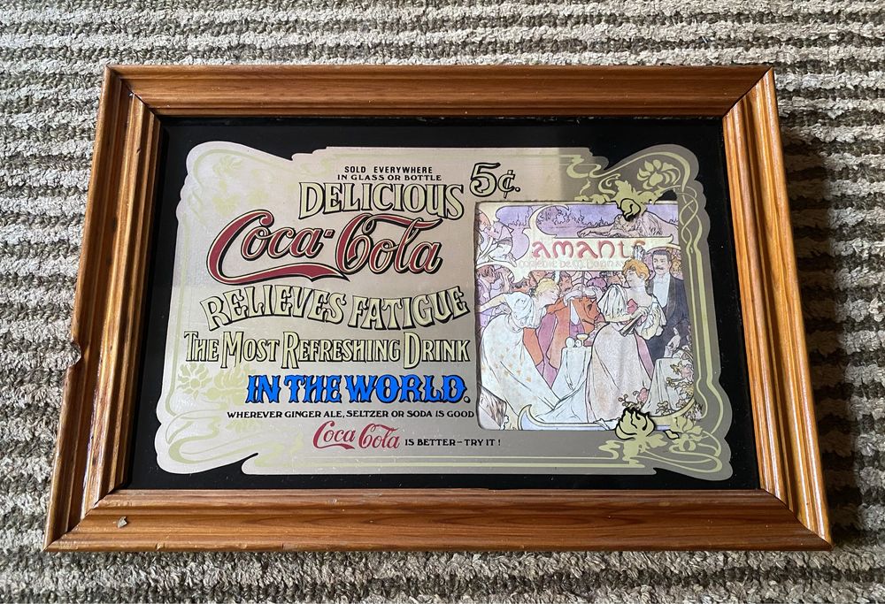 Espelho Coca-Cola vintage