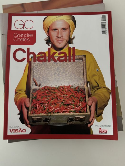 Livros Cozinha Marco Costa Avillez Chakall Saladas