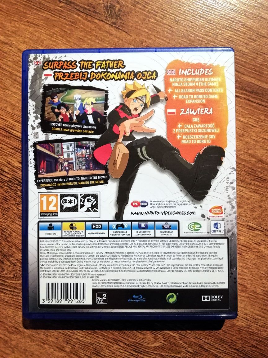 Gra Naruto Shippuden Ultimate Ninja Storm 4 Road to Boruto (PL) PS4