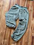 Xl 42 40 mitchi luzne lekkie spodnie dres alladynki khaki cienkie