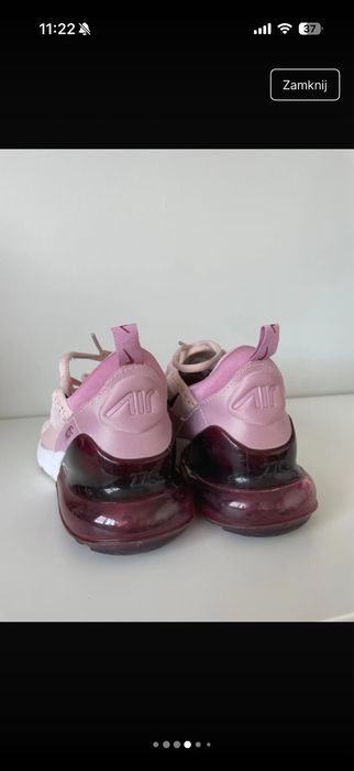Buty sportowe Nike air270 38