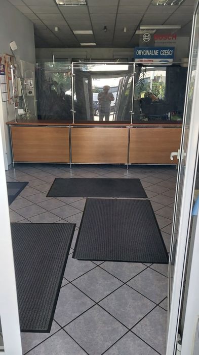 Lada sklepowa , recepcja , biurko  - długość 350 cm