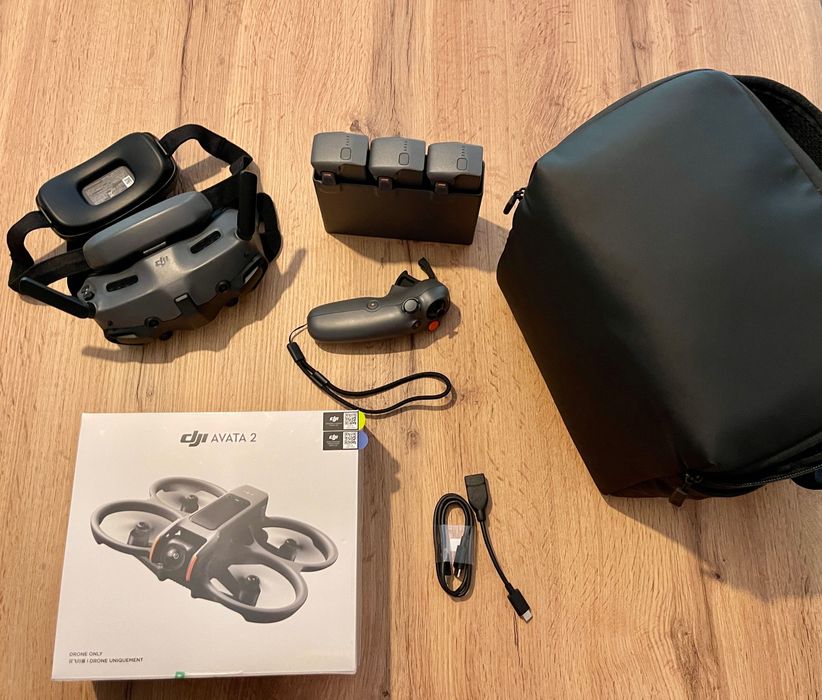DJI Avata 2 NOVO + Fly More Combo ( 3 baterias )