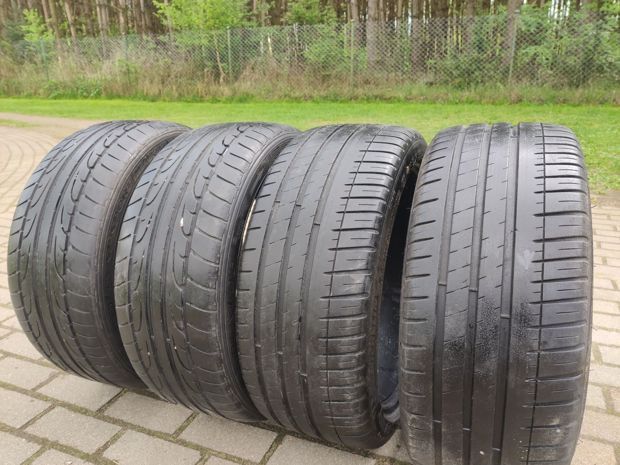 Opony 215/40/17 Michelin / Dunlop 4 sztuki