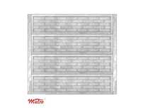 Ogrodzenie betonowe płot nr 32 205x200cm wiele wzorów płyt ogrodzenia