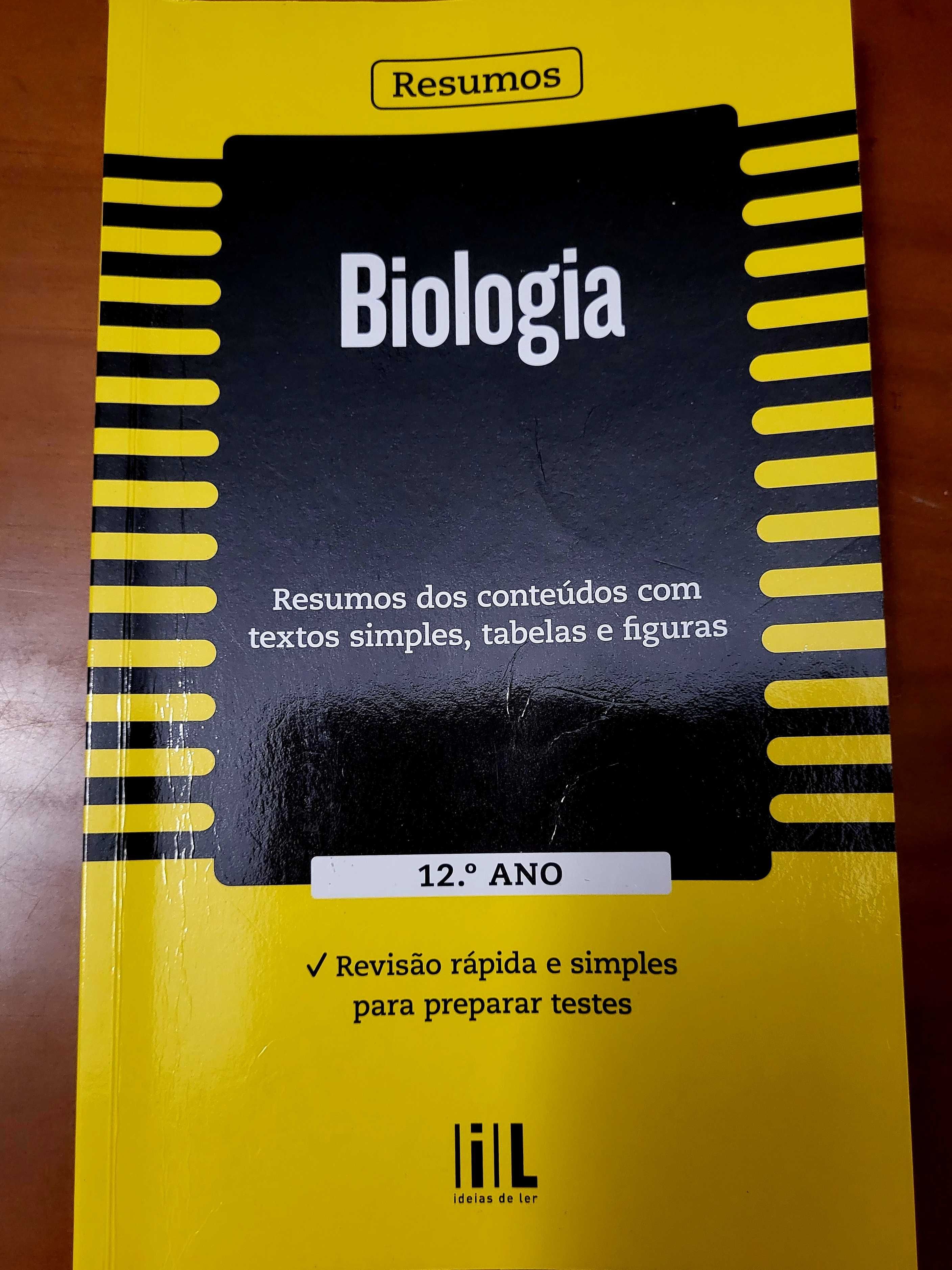 Livro de resumos de biologia 12°ano