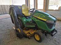 Kosiarka John Deere X584 z agregatem