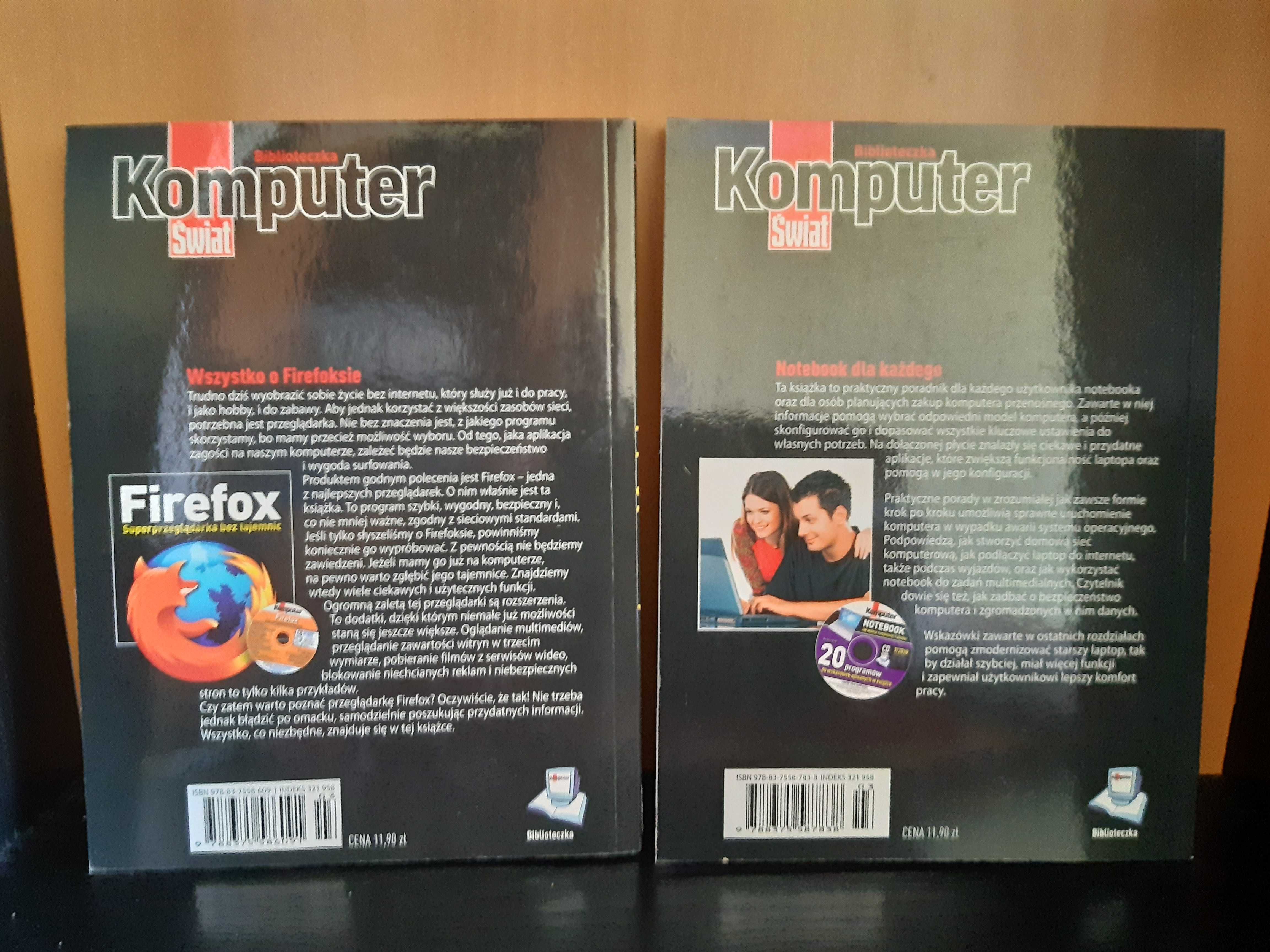 Biblioteczka Komputer Świat: Firefox, Notebook