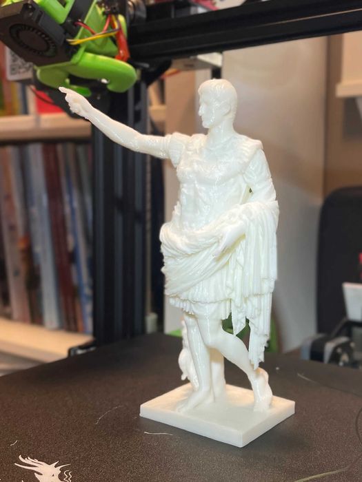 statuetka August z Prima Porto (Augustus of Prima Porta) Druk 3d PLA