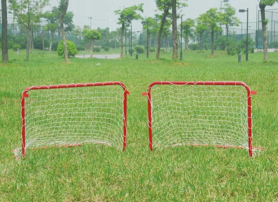 ZESTAW 2 BRAMEK DO PIŁKI NOŻNEJ 2 bramki piłkarskie małe bramki do gry