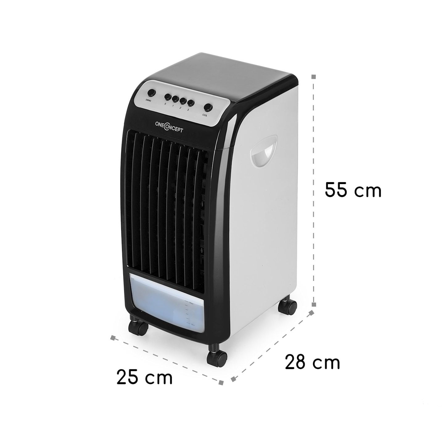 CarribeanBlue Klimator 3w1 wentylatory, klimator i oczyszczacz oraz
