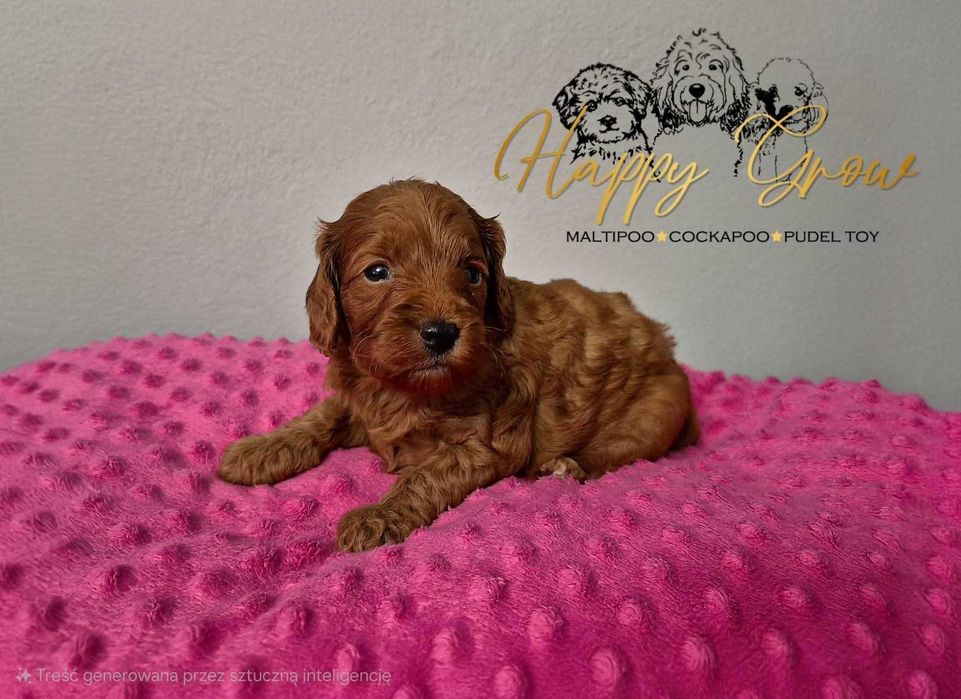 Pudel / cockapoo / cockapoo F1b Suczka Red