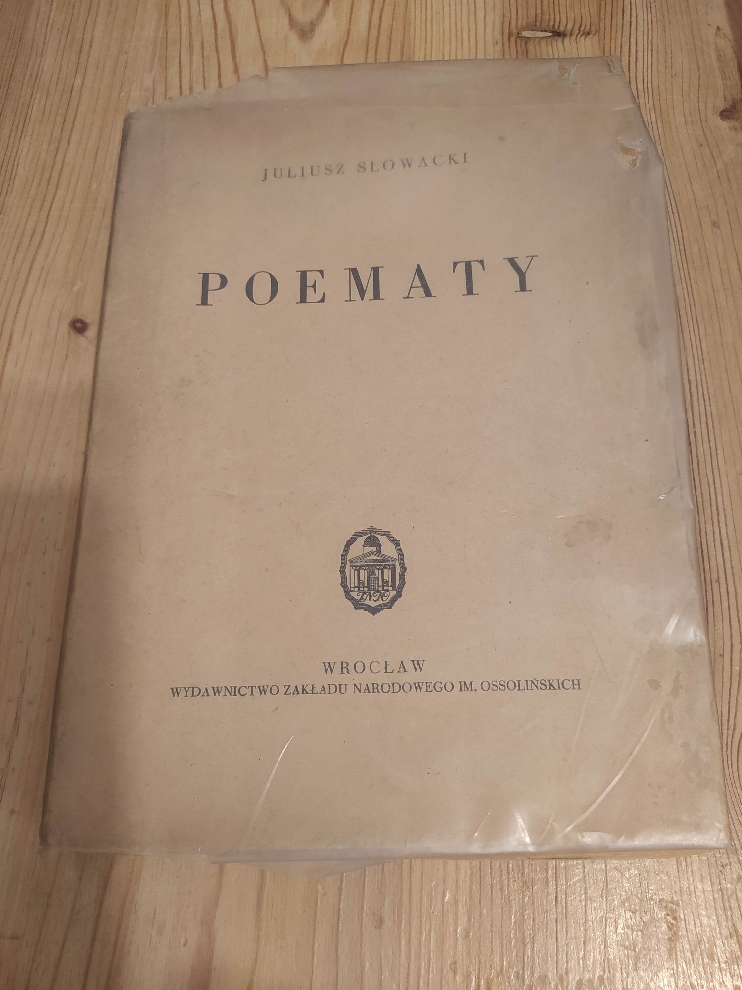 "Poematy", J. Słowacki, opracował E. Sawrymowicz