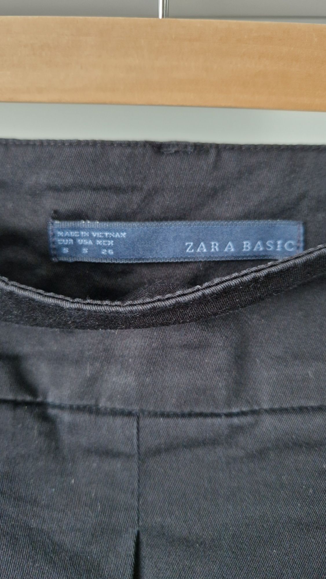 Spódniczka czarna Zara basic S