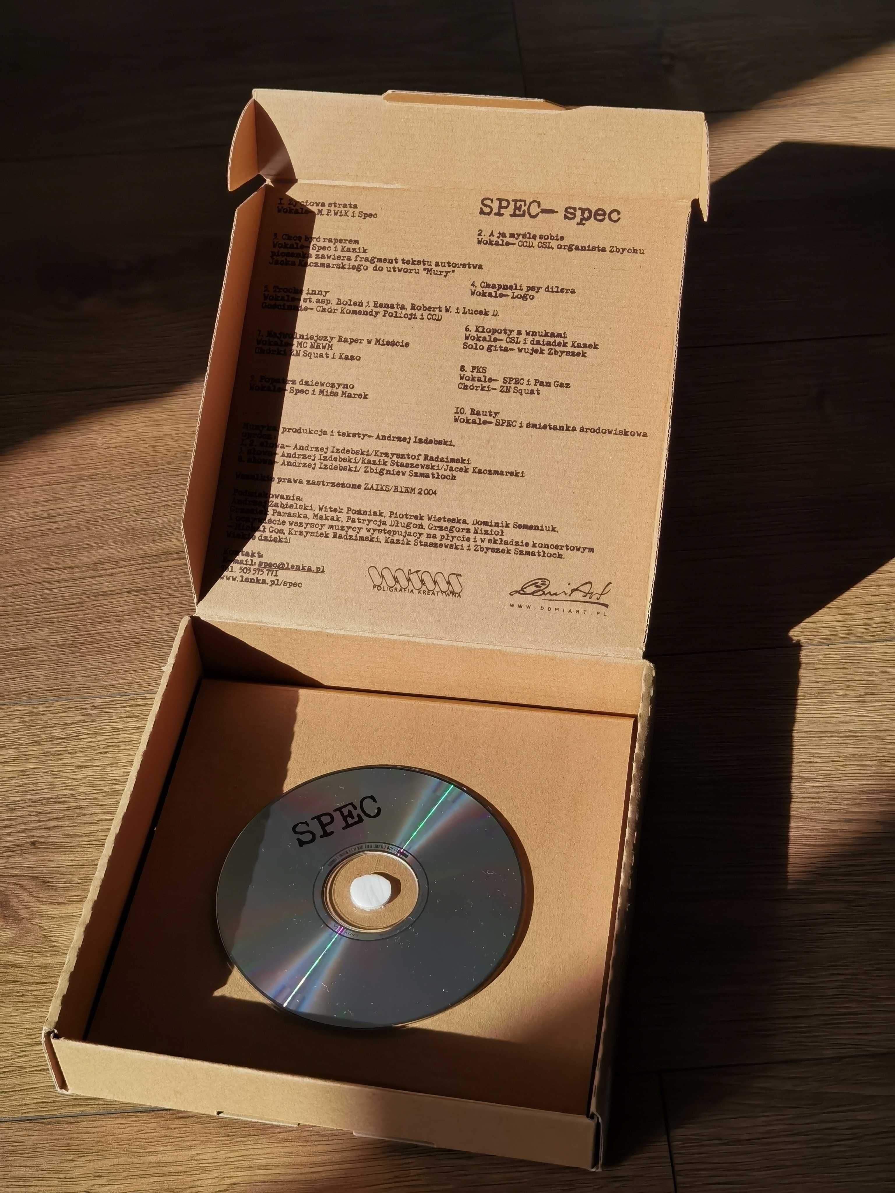 SPEC (Kazik Staszewski, El Dupa) - CD Box Unikat