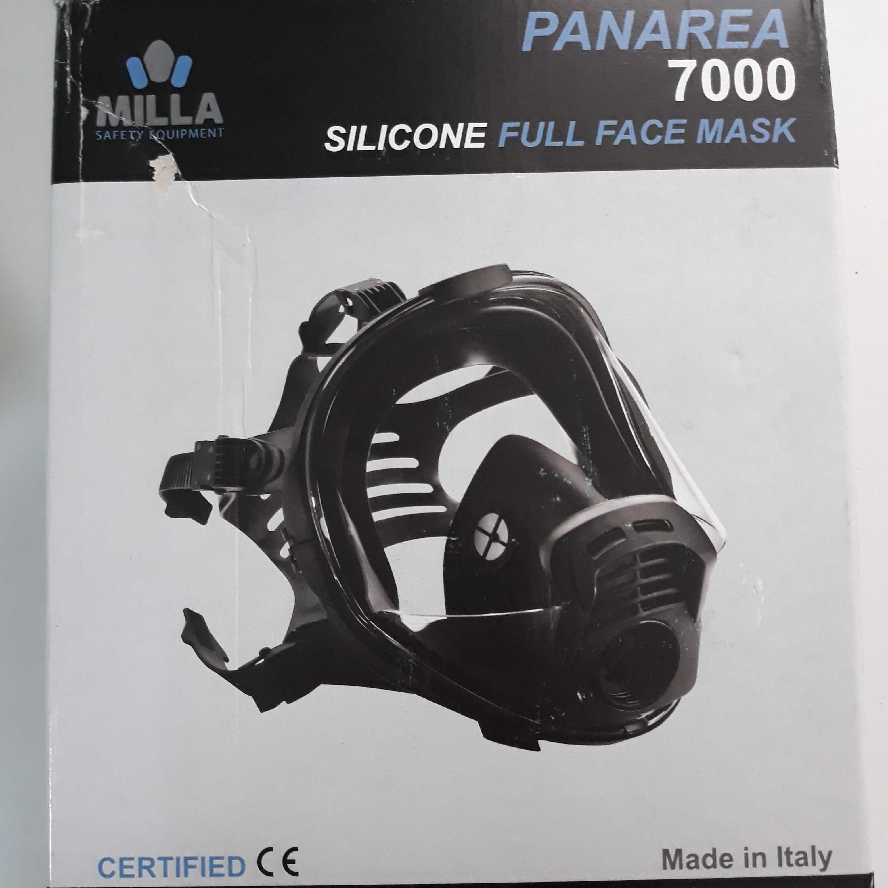 Захисна маска протигаз MILLA Panarea 7000 з фільтрами
