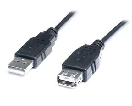 Кабель-подовжувач Maxxtro USB 2.0F - USB 2.0M 3м (U-AMAF-10 3м.)
