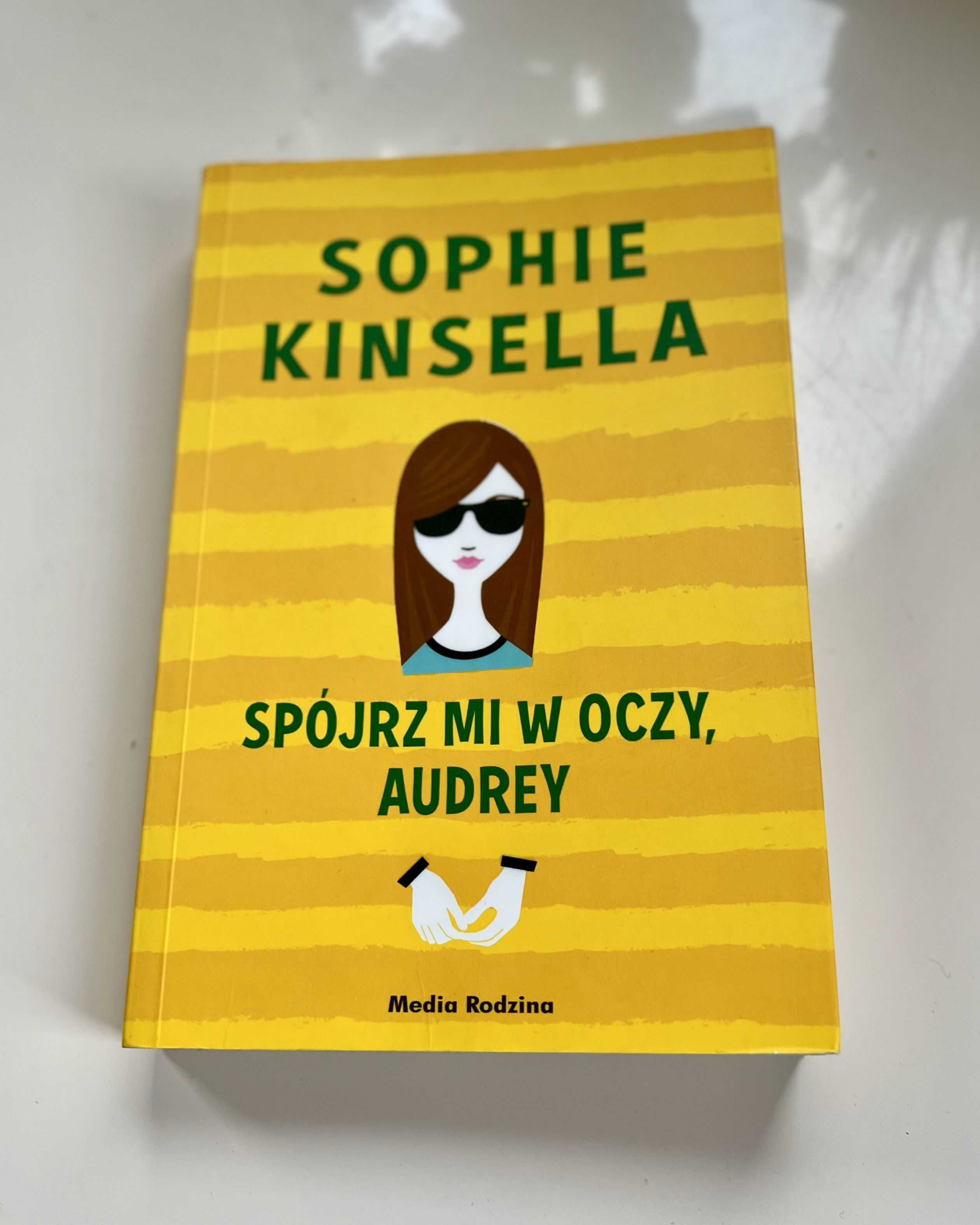 Książka "Spójrz mi w oczy Audrey" Sophie Kinsella