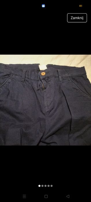 Młodzieżowe spodnie chłopięce 152