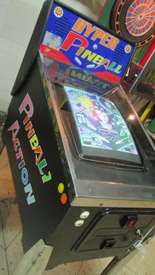 Máquina com jogo Pinbal original em caixa  de flipper