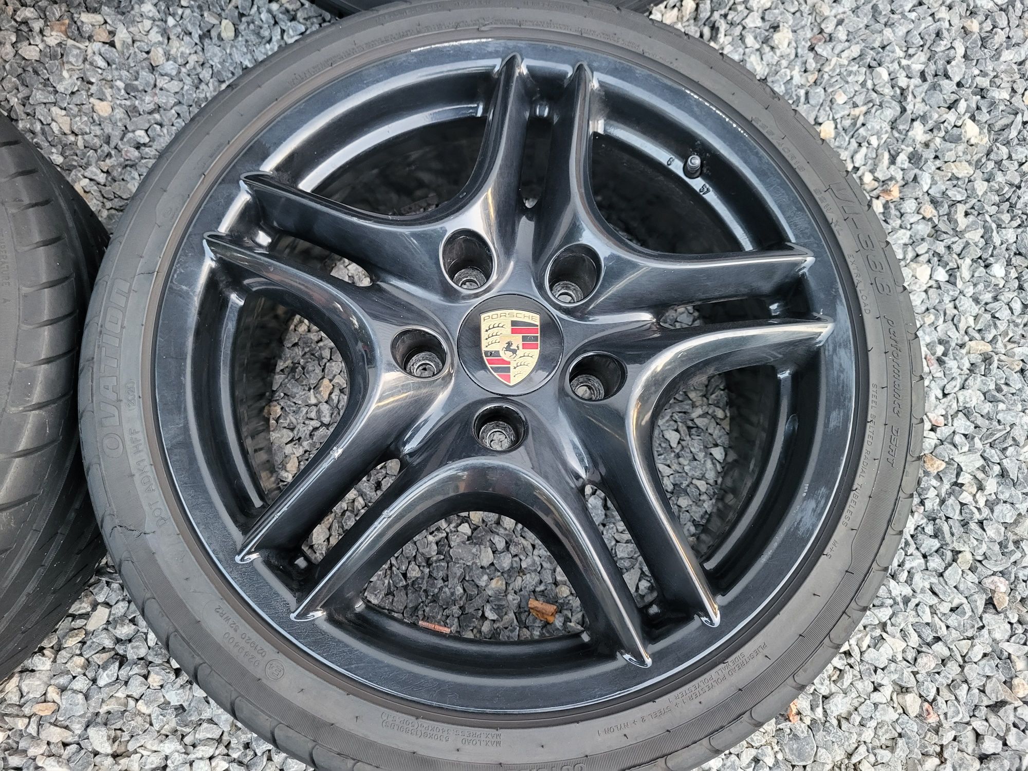 Felgi 18" 5x130 8J ET57 + dystanse 5x112 Porsche