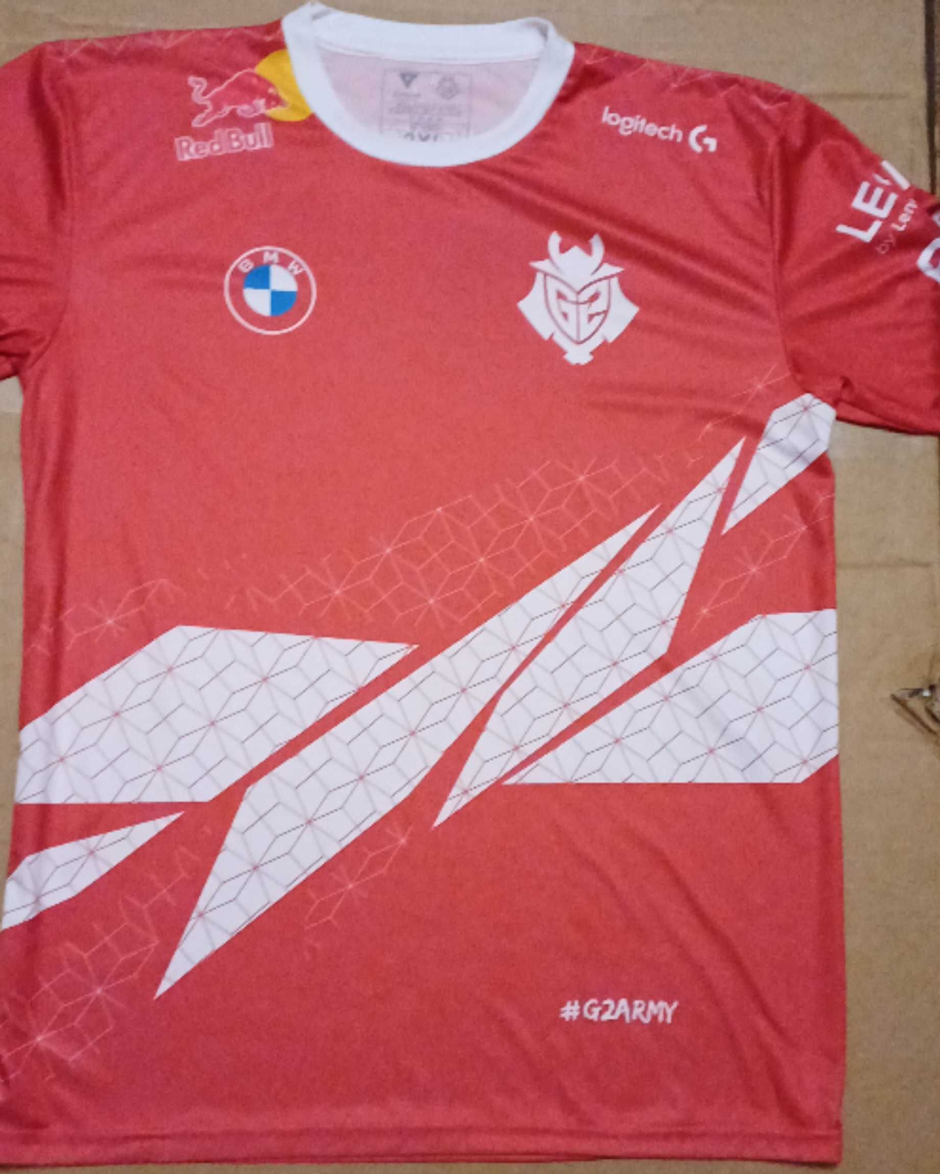 Koszulka Dla Gracza G2ARMY RedBull Bmw Logitech Legion AGON 2022