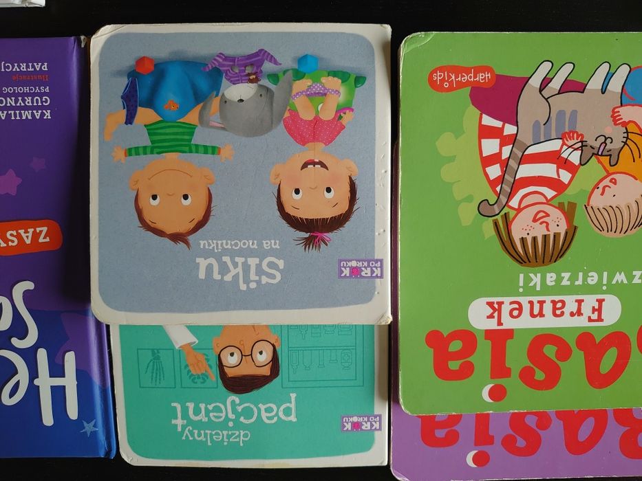 Zestaw – Basia, Kicia Kocia, Hela Sama, emocje, morze, marchewki &more