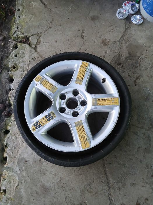 Koło dojazdowe balonowe Audi