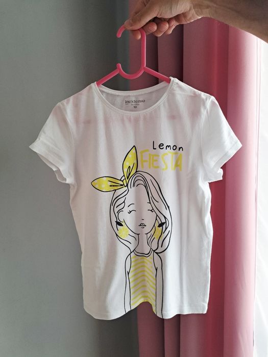 Koszulka dla dziewczynki InExtenso Rozmiar (10) 131-143