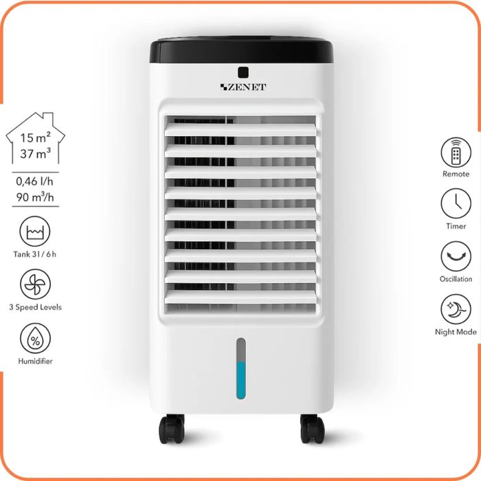 Мобільний кондиціонер-кліматизатор Zenet