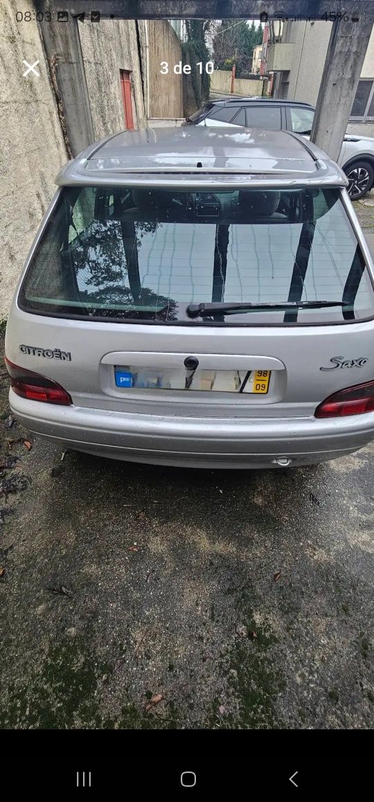 Carro saxo 1 500 disel