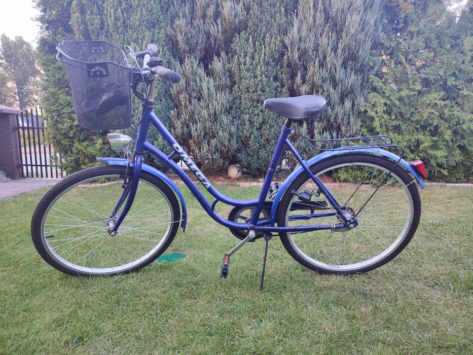 Rower Omega z koszyczkiem