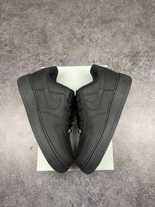 ‼️ЦІНА‼️ Nike Air Force 1 low x Black найк кроссовки черные форсы