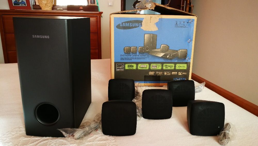 Sistema Som Samsung 5 Colunas + Sbuffer