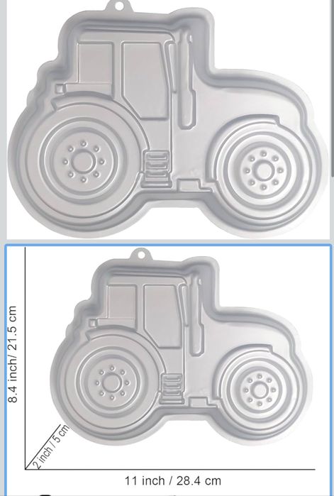 Форма для торта трактор форма для кекса алюмінієва форма трактор