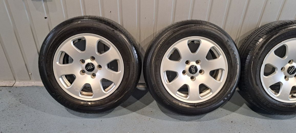 Alufelgi Audi Volkswagen Seat Skoda 5x112 15stki 195/65 et39