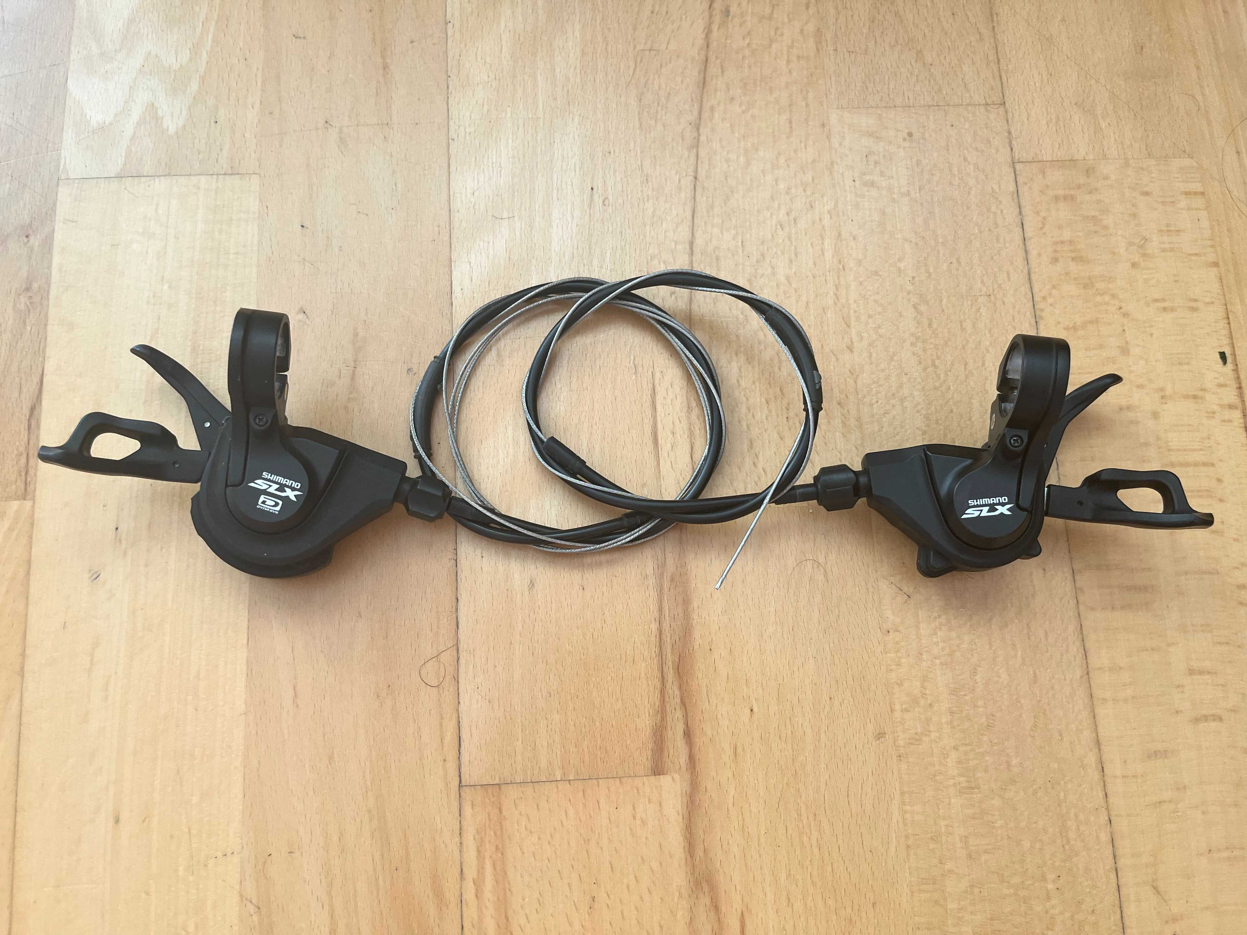 Manetki Shimano SLX 3x10 PRZÓD i TYŁ Deore Sram XTR XT Alivio NX GX
